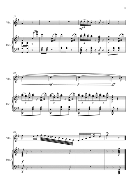 Giuseppe Verdi - La donna e mobile (Rigoletto) Violin Solo - G Key image number null