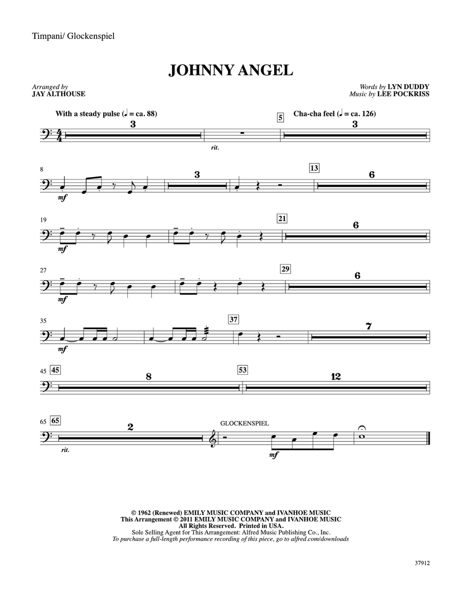 Johnny Angel: Timpani