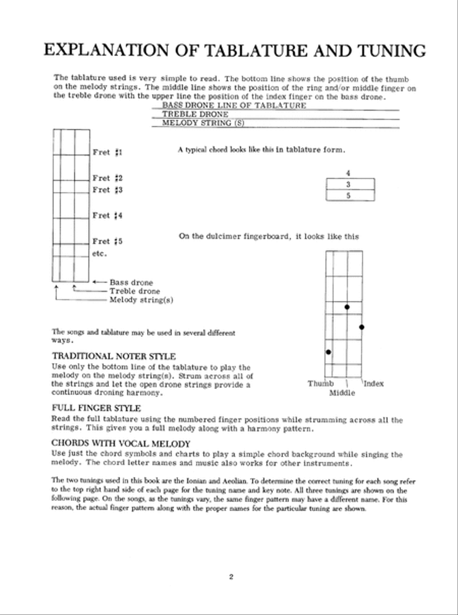 A Dulcimer Christmas Dulcimer scores gallery preview page 3