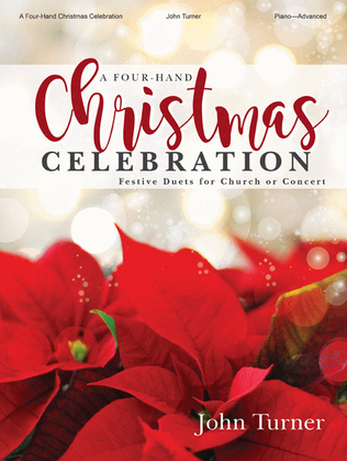 Book cover for A Four-Hand Christmas Celebration