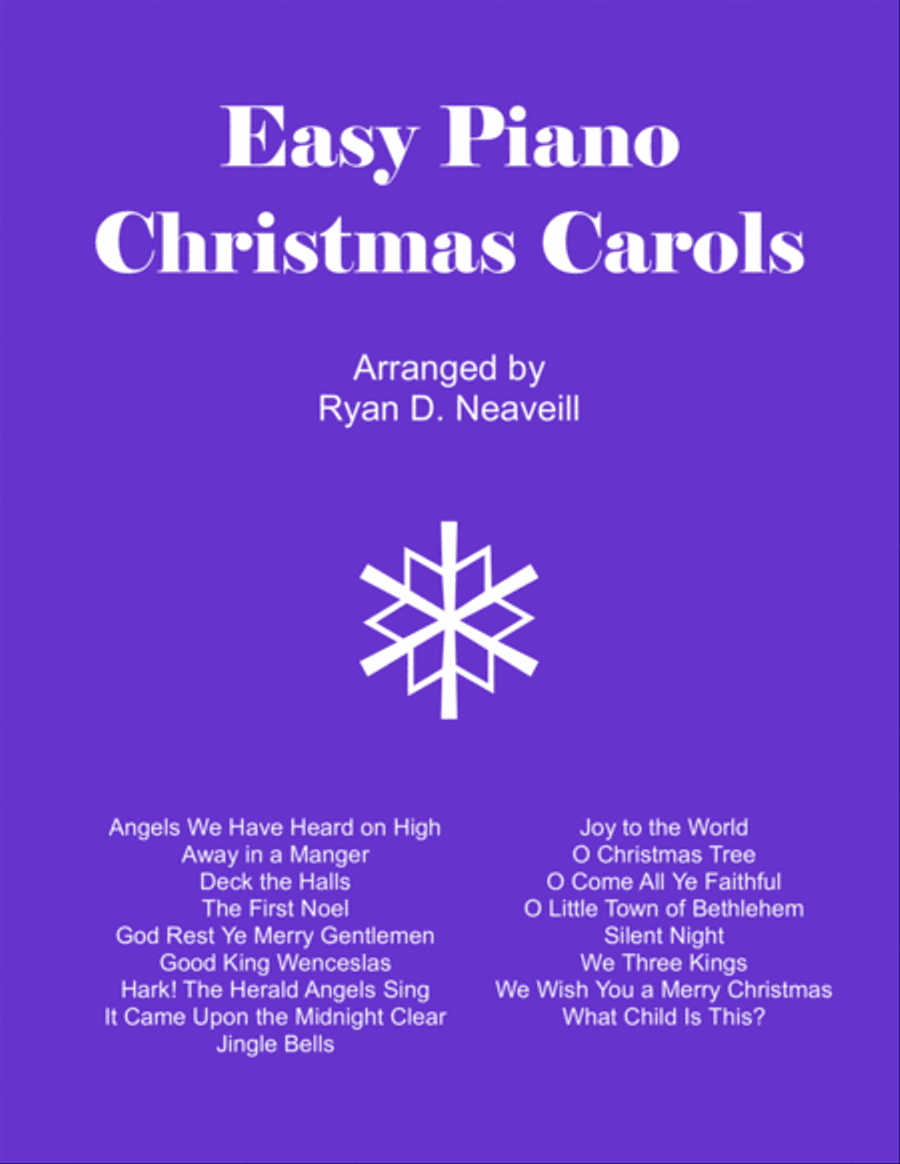 Easy Piano Christmas Carols image number null