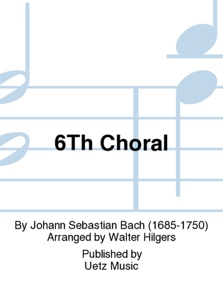 Book cover for 6Th Choral