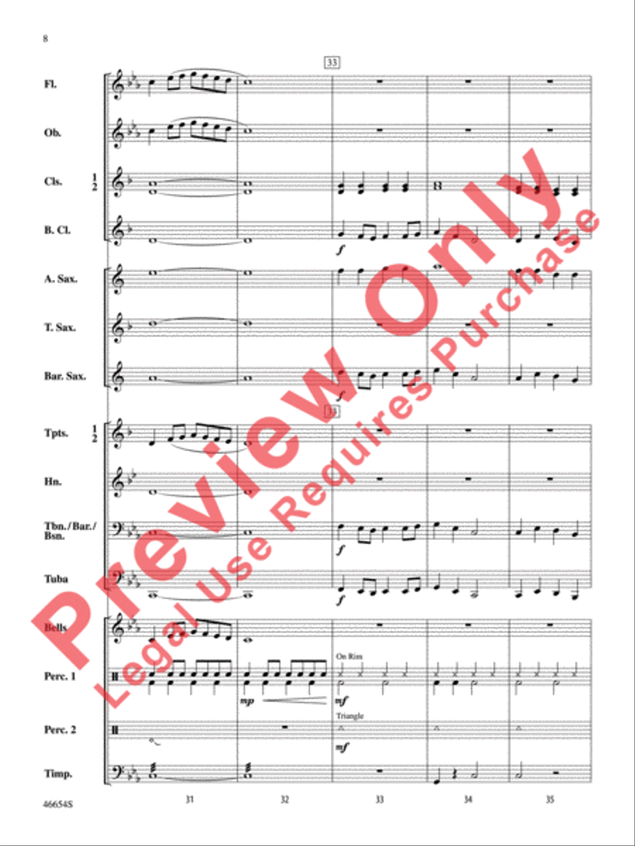 Alchemy Alchemy Concert Band scores gallery preview page 9
