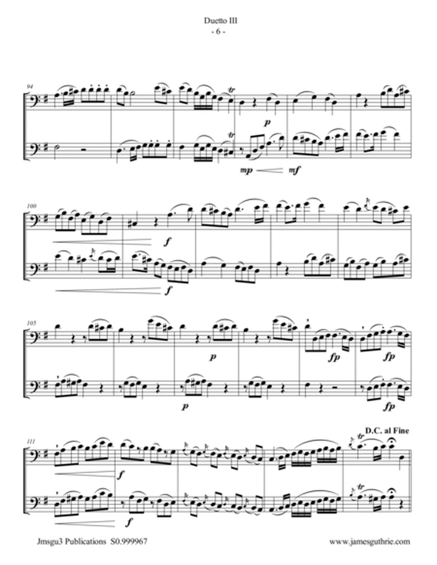 Stamitz: Duet Op. 27 No. 3 for Bassoon Duo image number null