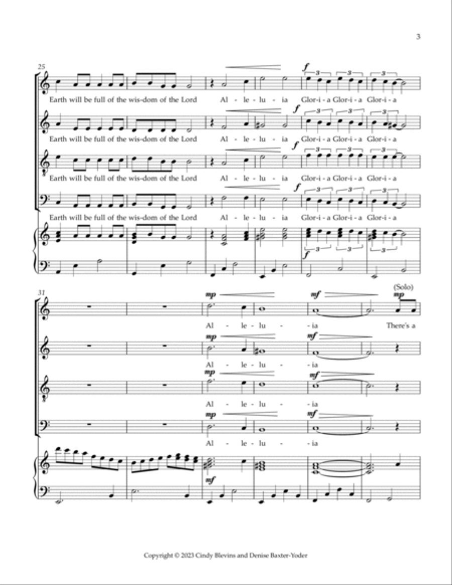 We Wait, original song for SATB 4-Part scores gallery preview page 5