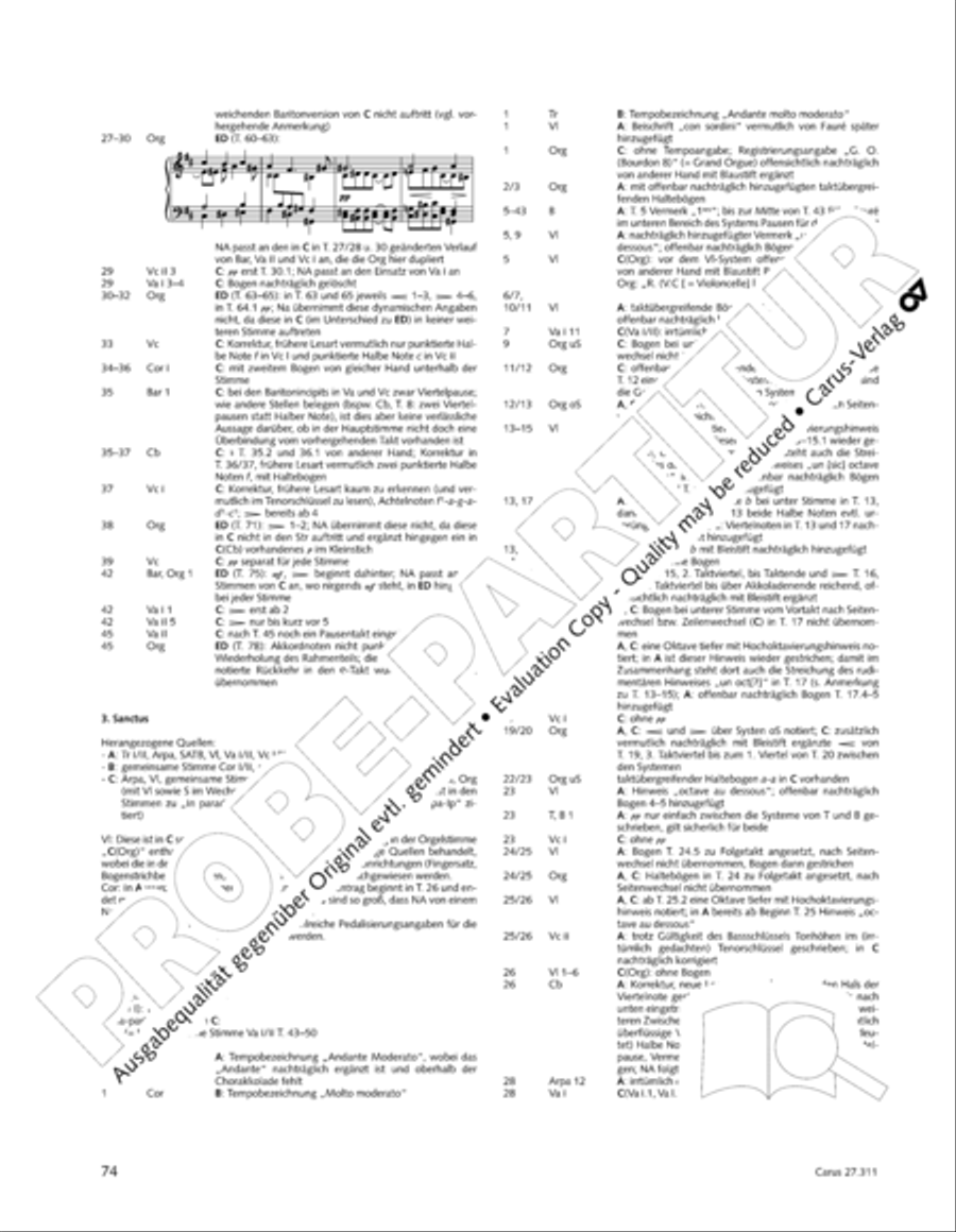 Requiem - church version (Requiem. Fassung mit kleinem Orchester) 4-Part scores gallery preview page 90