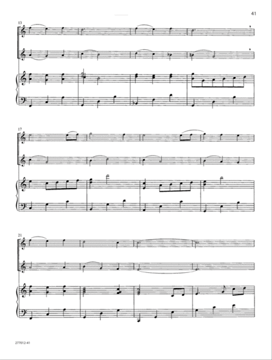 Be Still My Soul Flute Duet scores gallery preview page 22