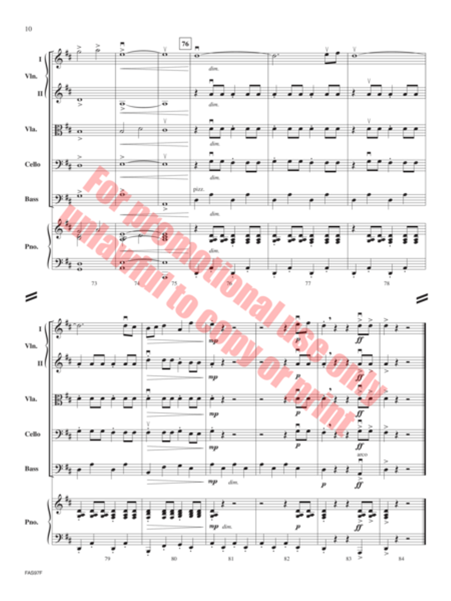 Expectations String Orchestra scores gallery preview page 11
