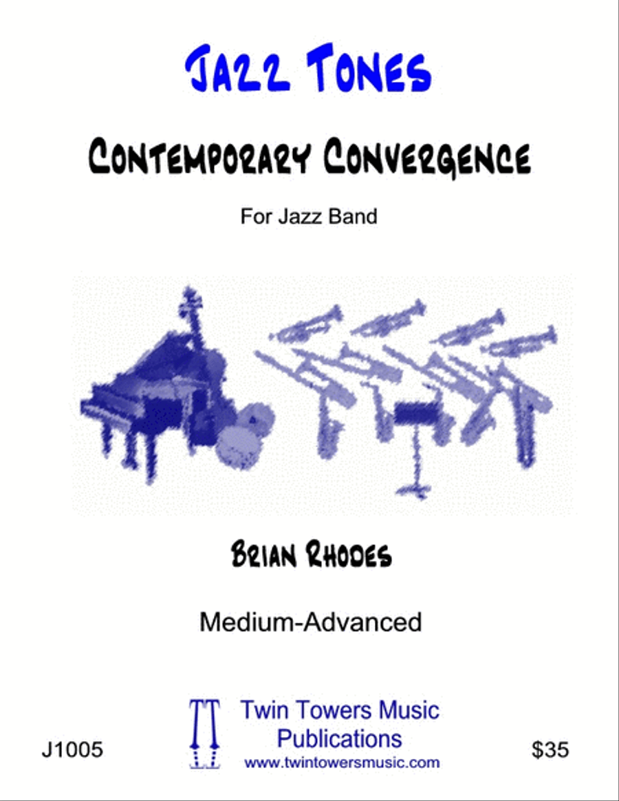 Contemporary Convergence Jazz Ensemble scores gallery preview page 1