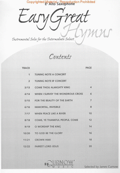 Easy Great Hymns image number null