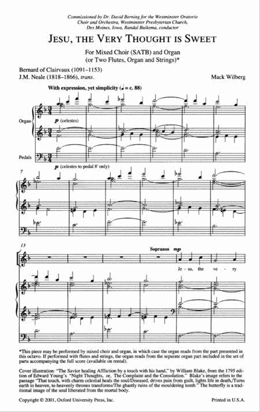 Jesu The Very Thought Is Sweet 4-Part scores gallery preview page 2