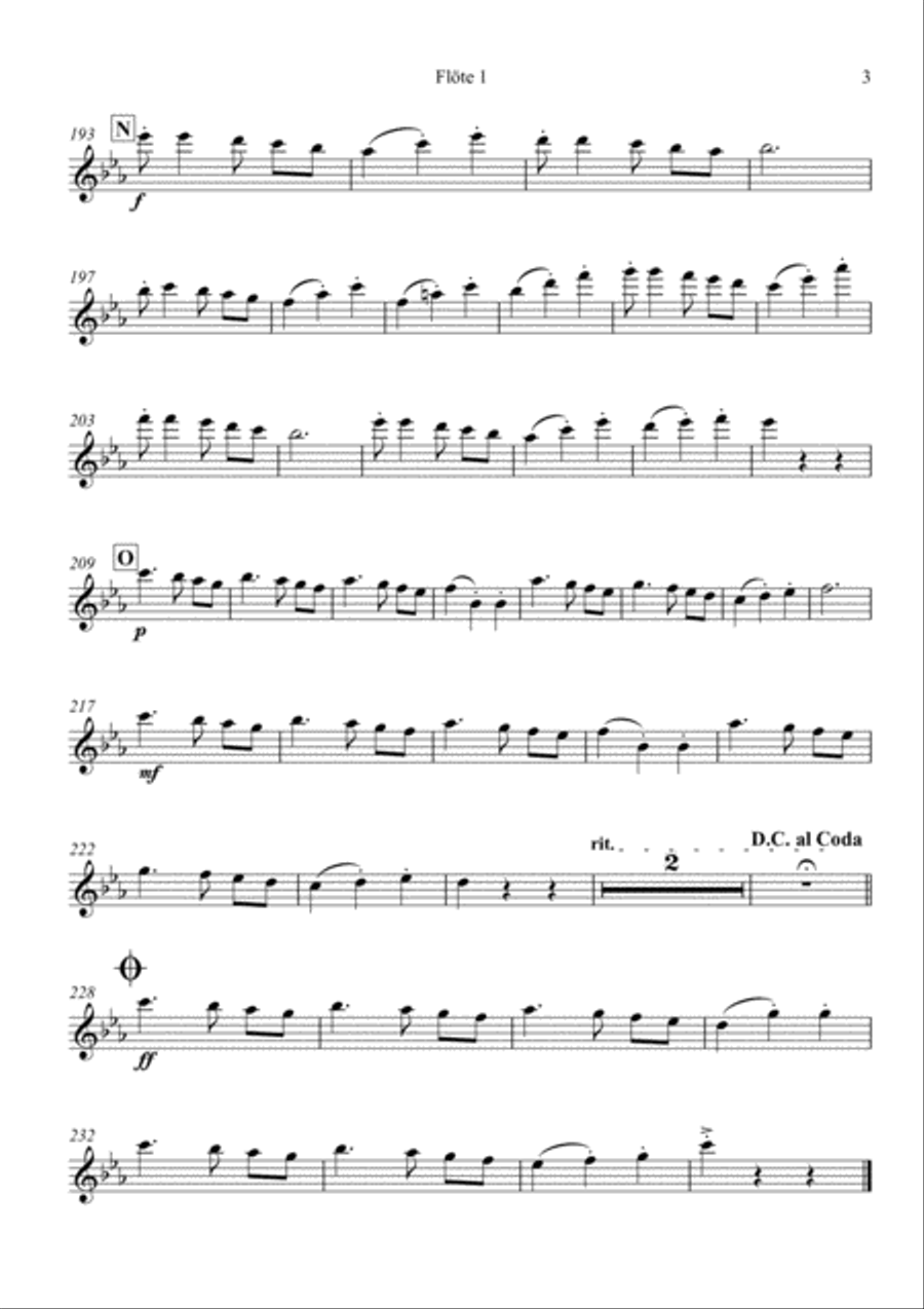 Frühlingsfest in Budapest Konzertwalzer Einzelstimmen Concert Band scores gallery preview page 5
