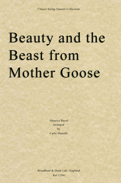 Beauty and the Beast from Mother Goose