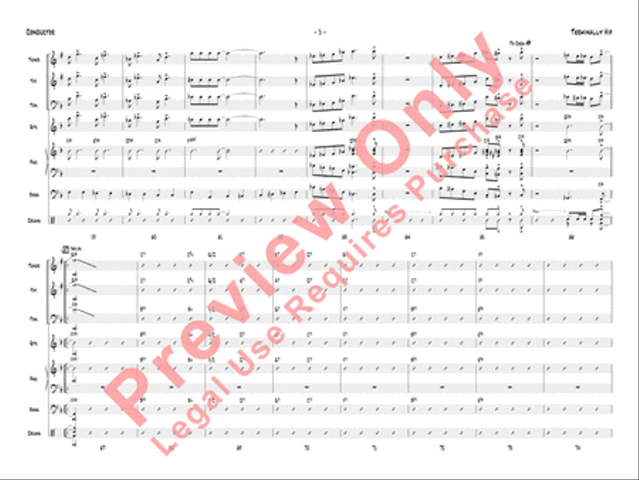 Terminally Hip Jazz Ensemble scores gallery preview page 8