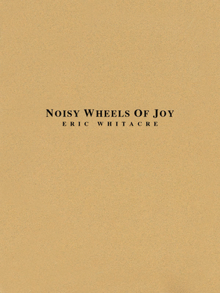 Book cover for Noisy Wheels of Joy