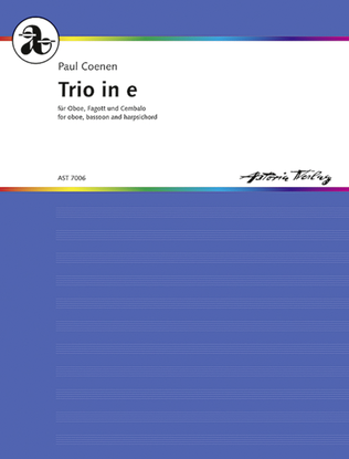 Book cover for Trio in e