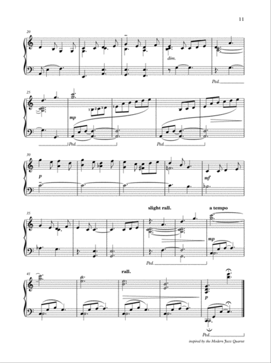 Jazz on a Winter's Night + CD Piano Solo scores gallery preview page 3
