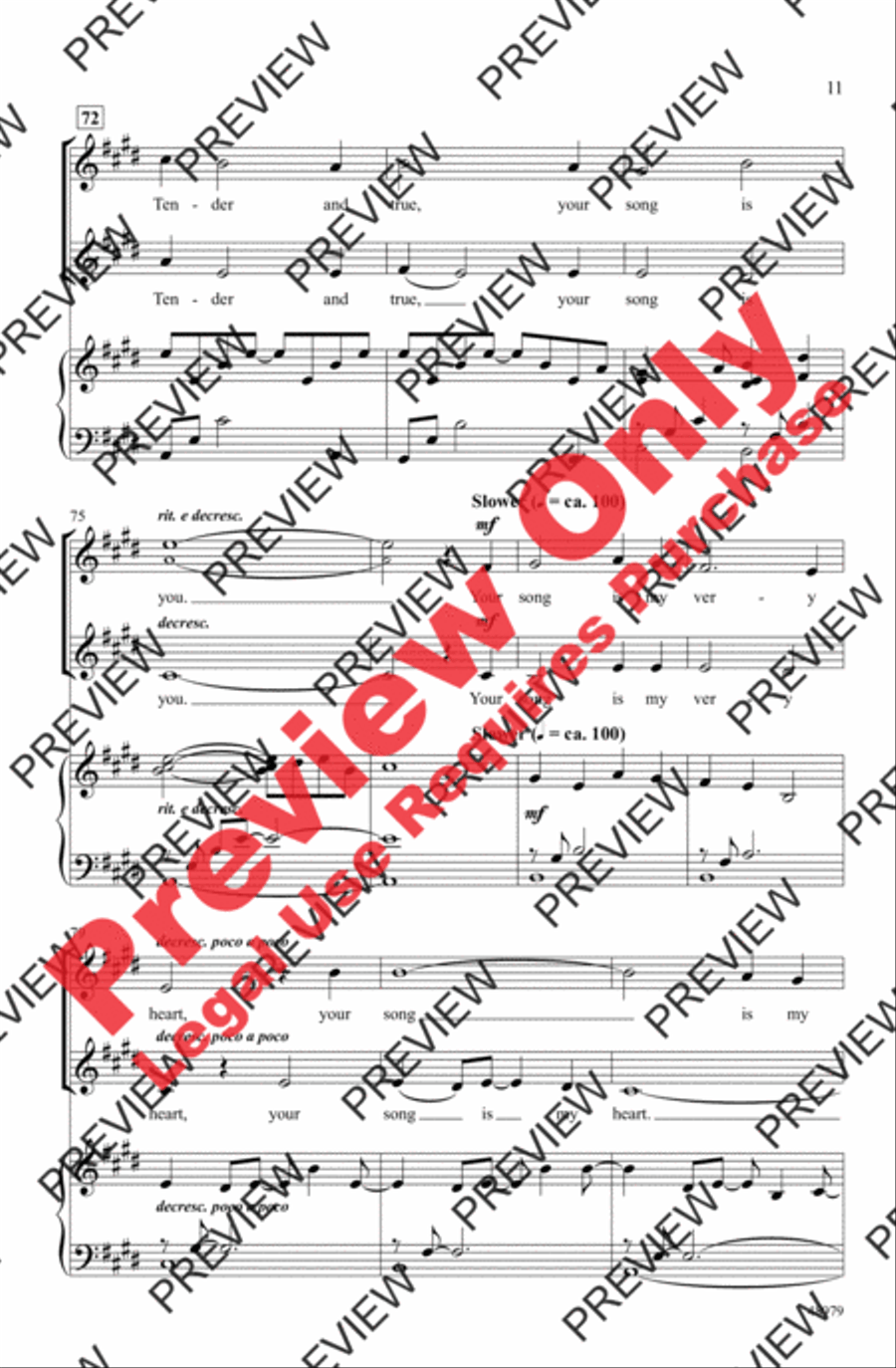 Your Song 2-Part scores gallery preview page 11