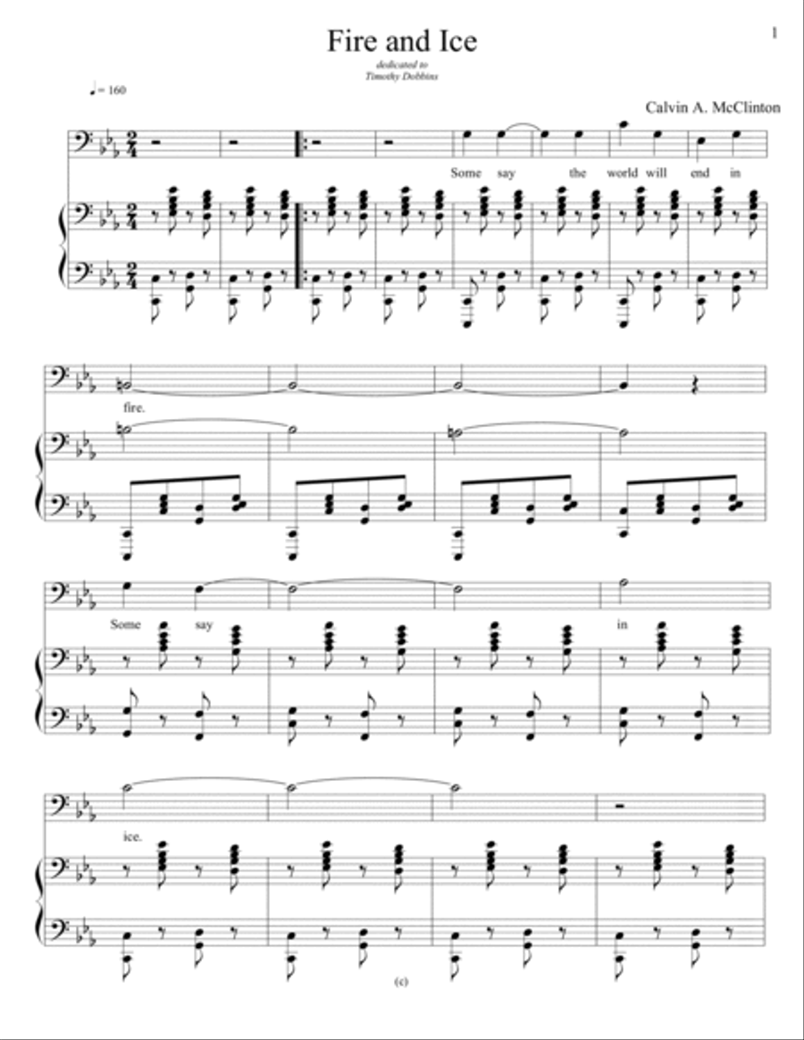 Five Eclectic Contemporary Art Songs Voice Solo scores gallery preview page 4