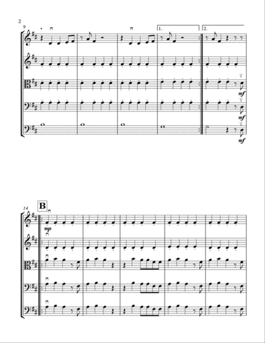 Roar String Orchestra scores gallery preview page 3