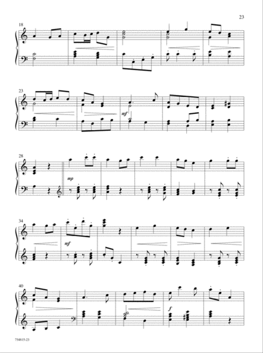 Cindy Berry: Classic Hymn Settings Piano Solo scores gallery preview page 10