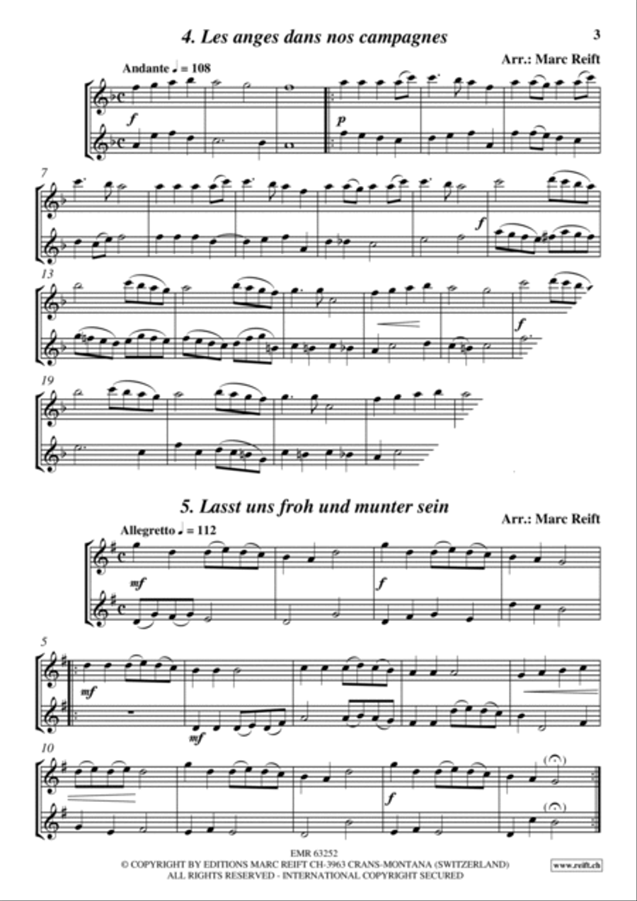 35 Easy Christmas Duets 35 Easy Christmas Duets Soprano Saxophone scores gallery preview page 5
