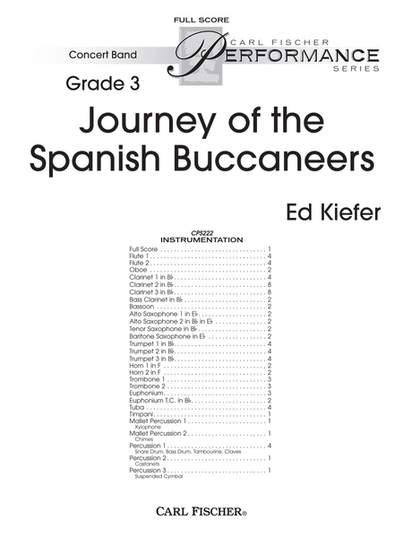 Journey of the Spanish Buccaneers