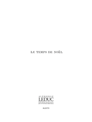 Book cover for Le Temps De Noel (choral-mixed A Cappella)