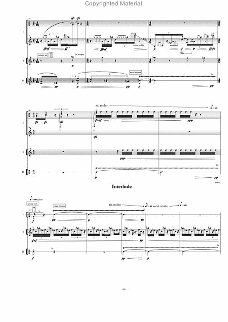Quatre jardins Zen School and Community scores gallery preview page 10