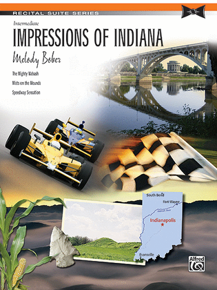 Book cover for Impressions of Indiana