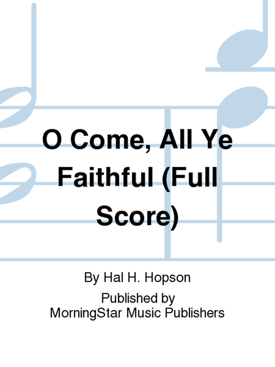 O Come, All Ye Faithful (Full Score) image number null