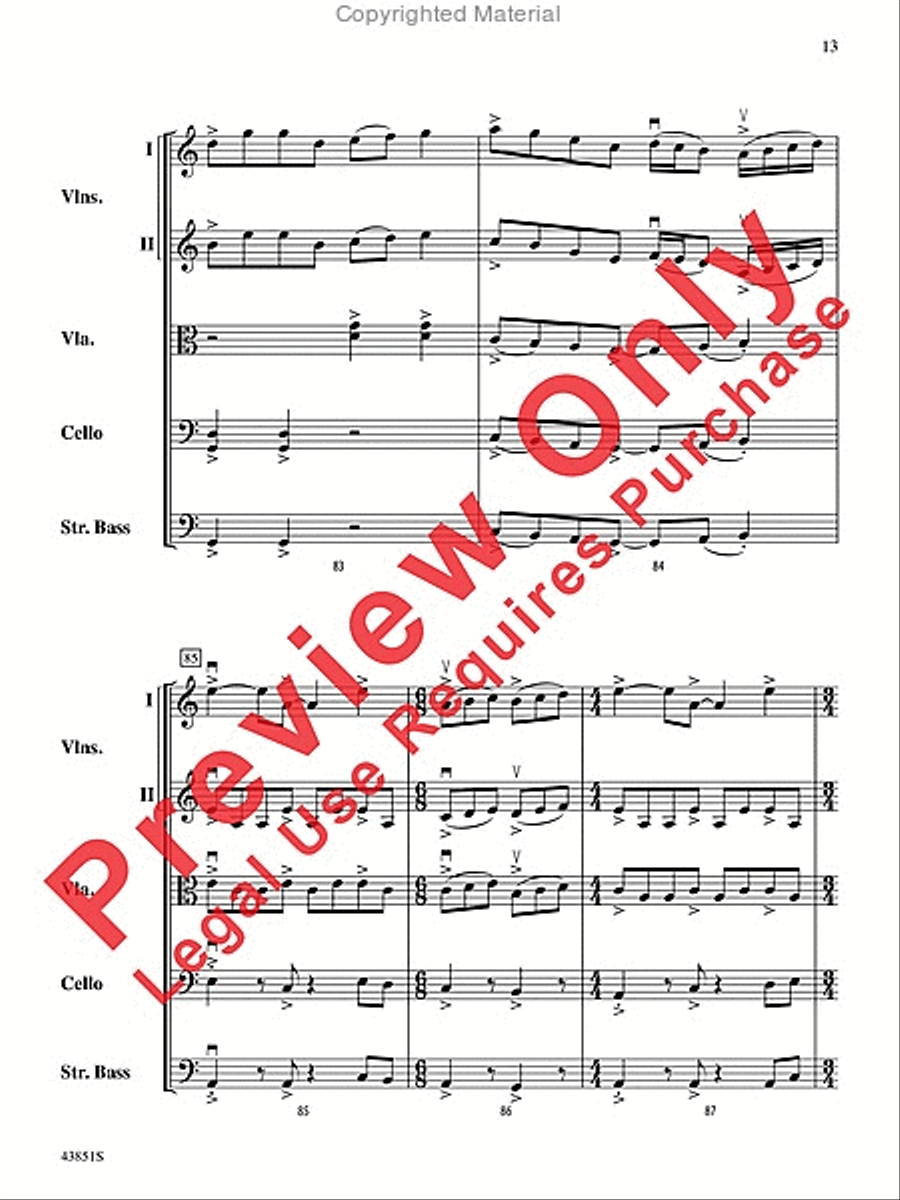 Impact String Orchestra scores gallery preview page 14