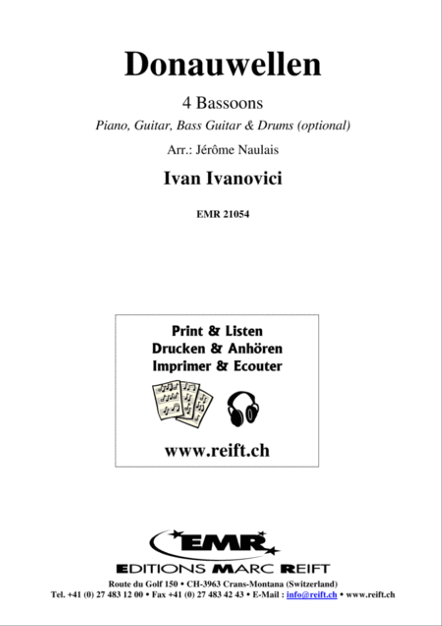 Donauwellen Bassoon Quartet scores gallery preview page 2
