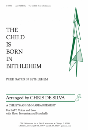 Book cover for The Child Is Born in Bethlehem