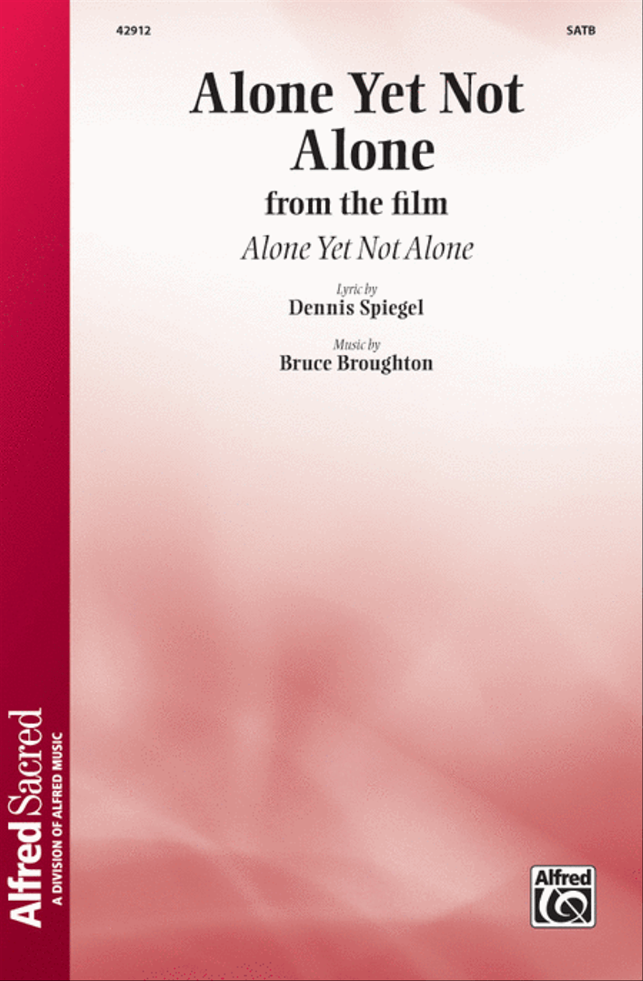 Alone Yet Not Alone (from the film Alone Yet Not Alone) 4-Part scores gallery preview page 1