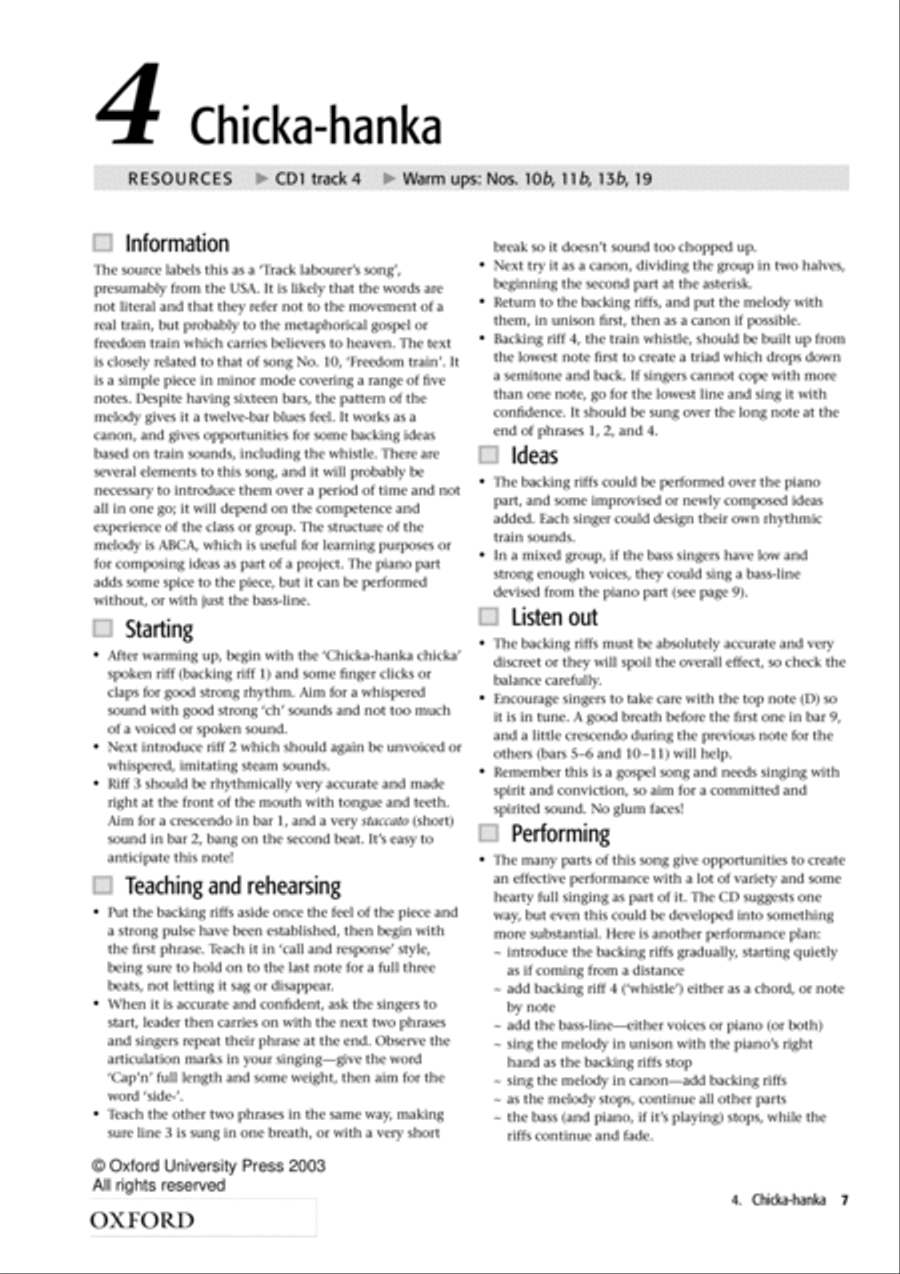 Voiceworks 2 4-Part scores gallery preview page 2