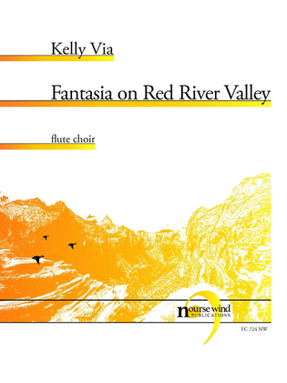 Book cover for Fantasia on Red River Valley for Flute Choir