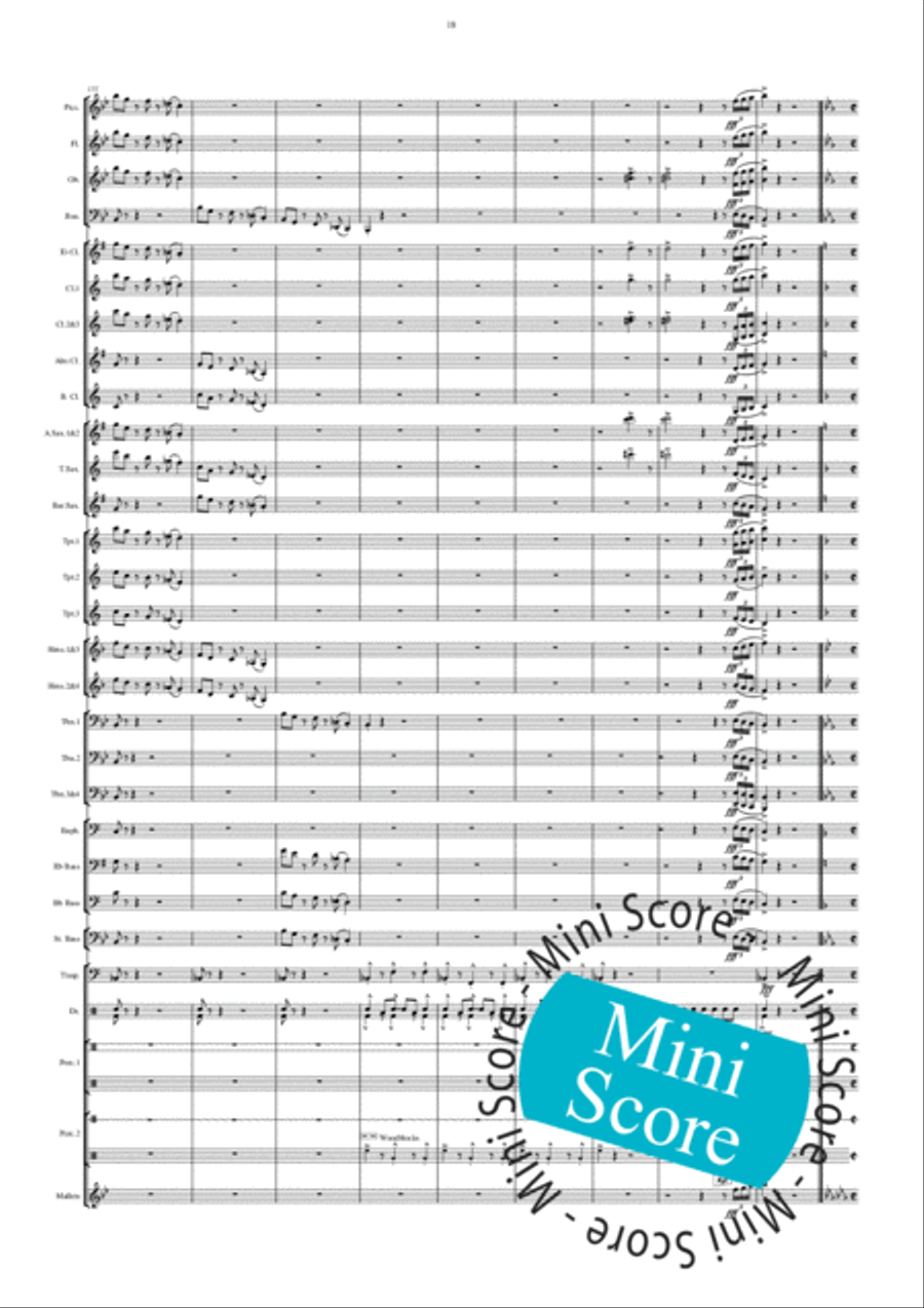Car Concert Band scores gallery preview page 22
