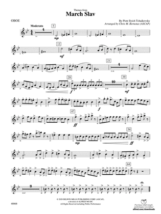 March Slav: Oboe