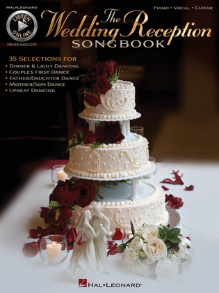 Book cover for The Wedding Reception Songbook