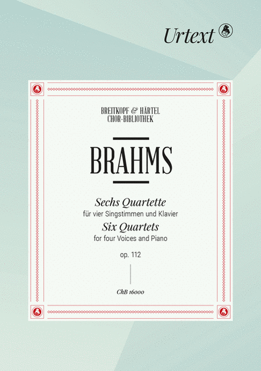6 Quartets Op. 112