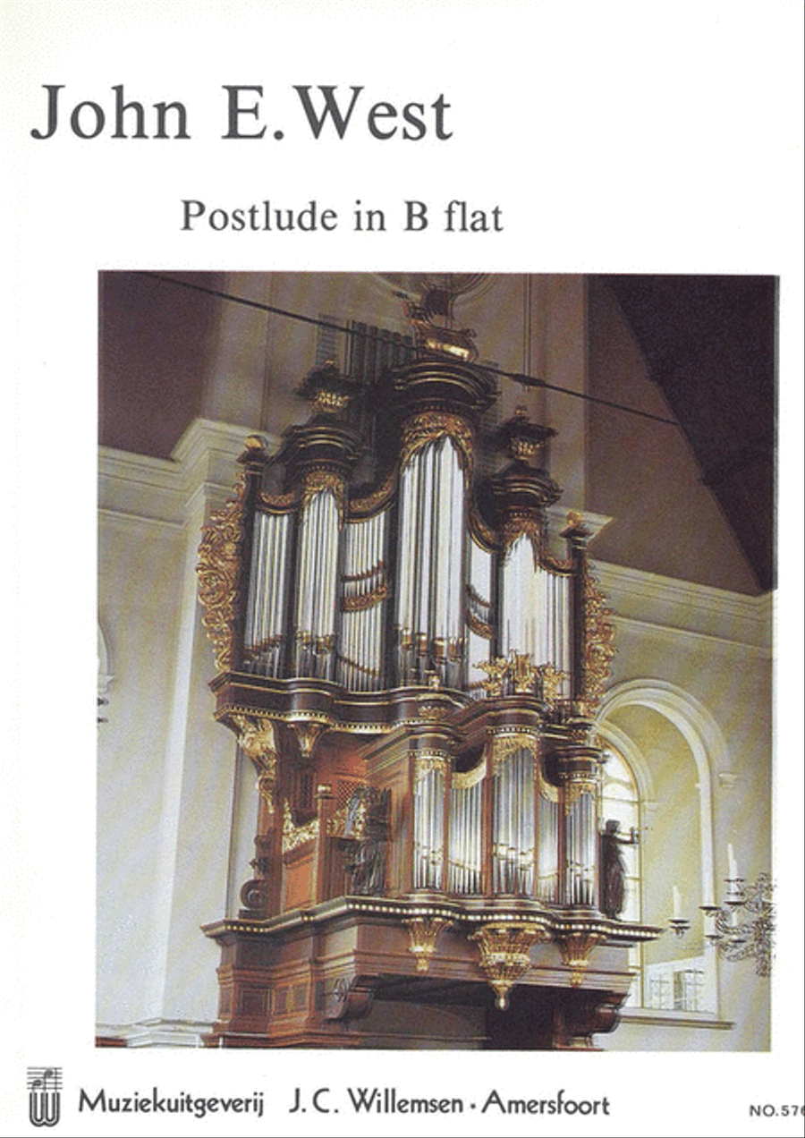 Postlude Bes Organ scores gallery preview page 1
