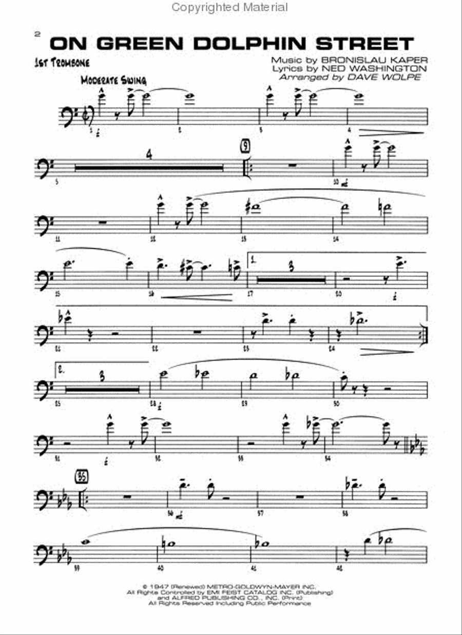 Sittin' In with the Big Band, Volume 2 Big Band scores gallery preview page 2