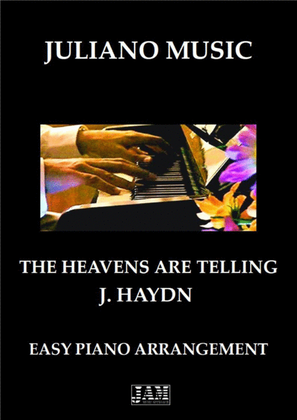 Book cover for THE HEAVENS ARE TELLING (EASY PIANO) - F. HAYDN
