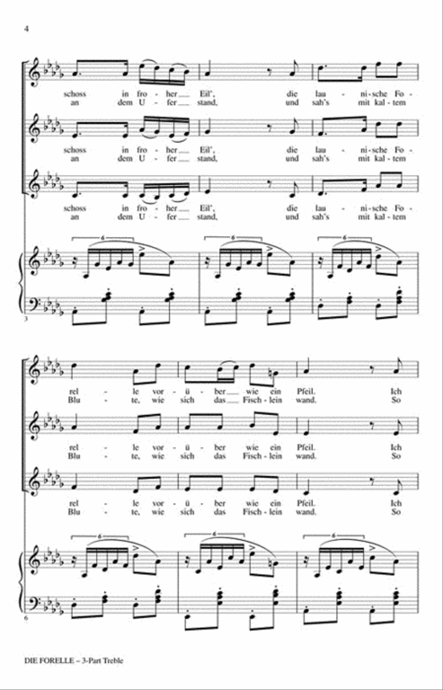 Die Forelle 3-Part scores gallery preview page 3