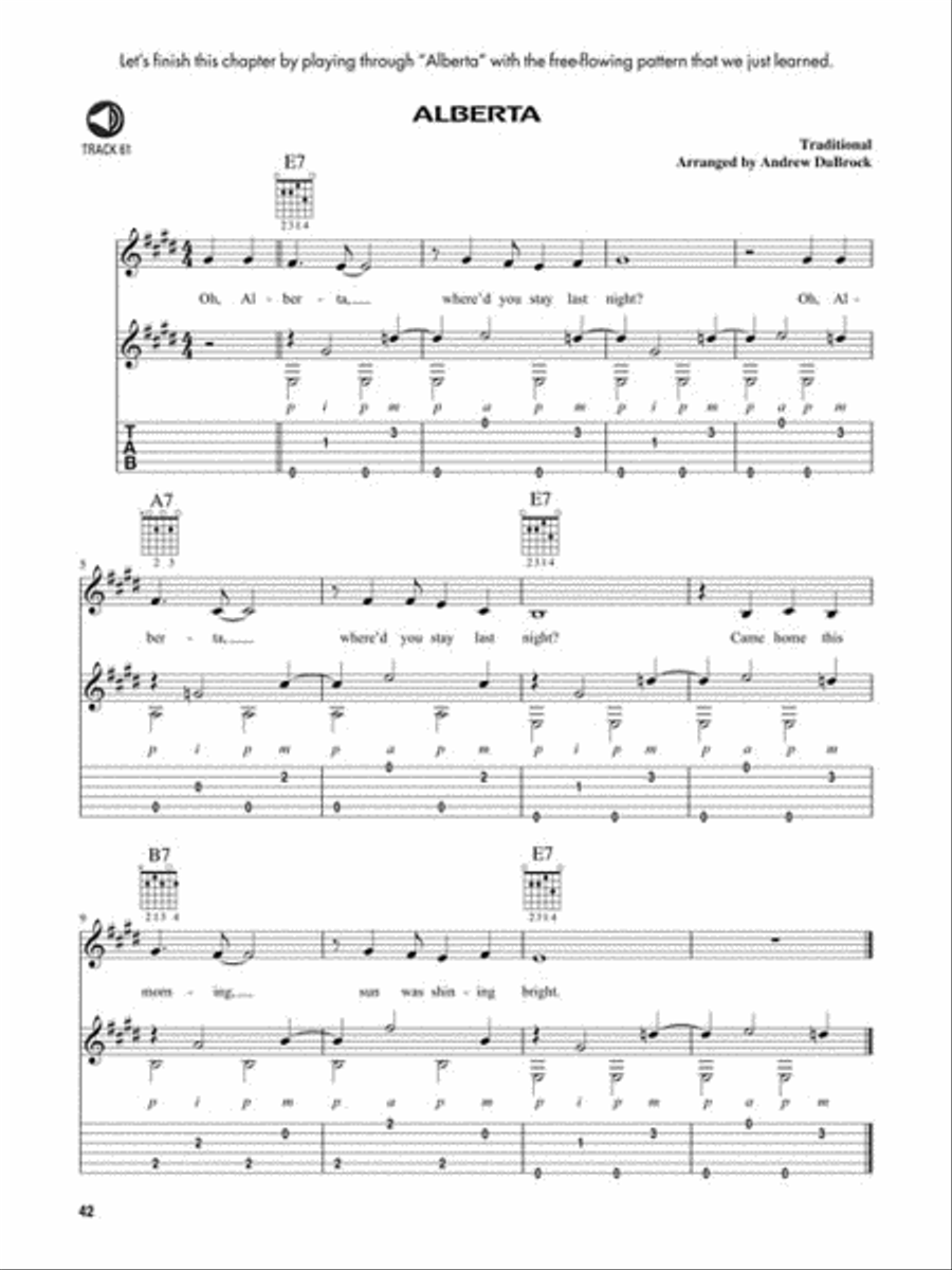 Easy Fingerpicking Guitar Fingerpicking Guitar scores gallery preview page 7