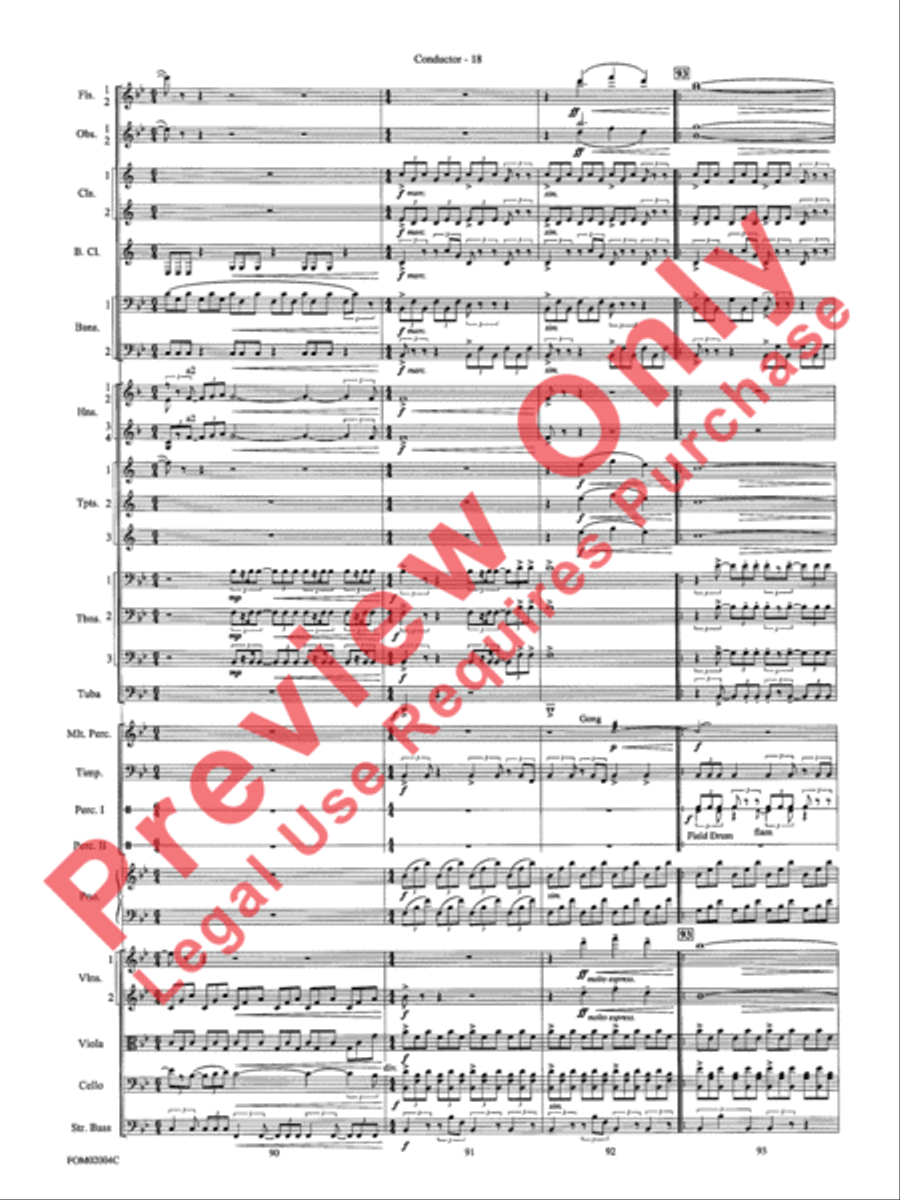 Band of Brothers Full Orchestra scores gallery preview page 21