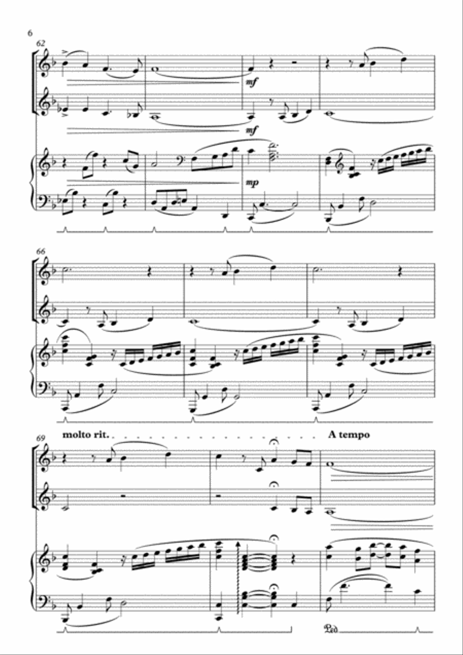 A Whole New World (from 'Aladdin') Violin Solo scores gallery preview page 6