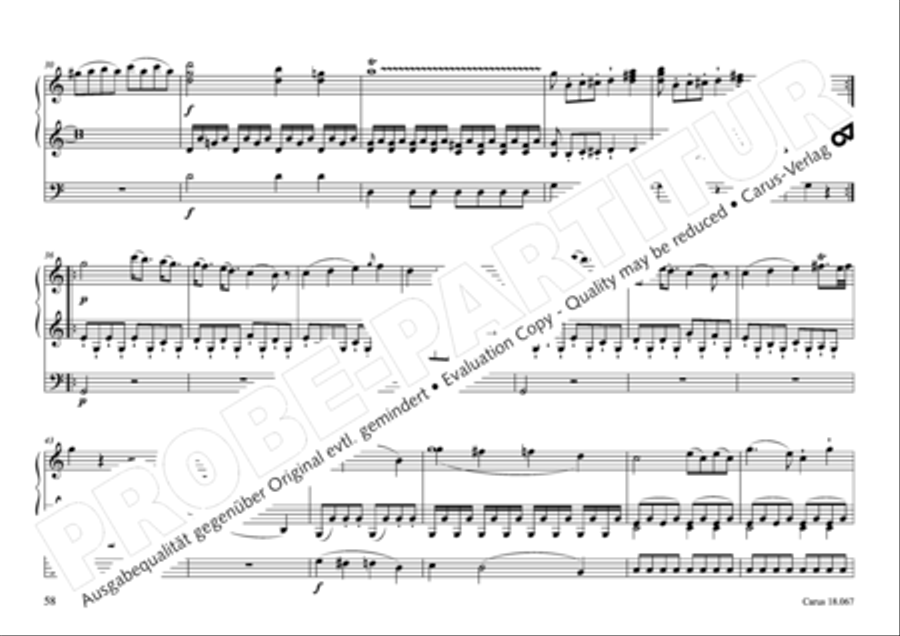 17 Church sonatas Organ Solo scores gallery preview page 59