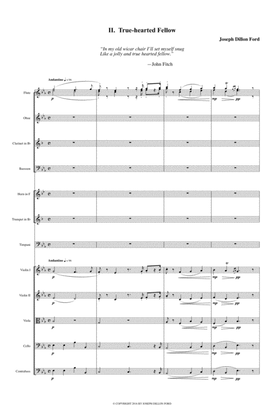Symphony in C MINOR - The Fitch Symphony - 2nd movement (Andantino)